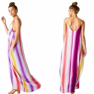 Love in Multicolor Gradient Dress